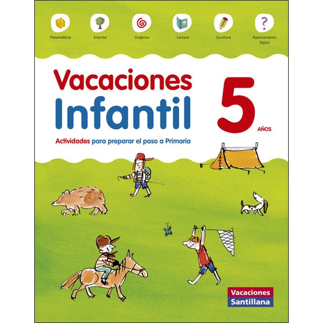 VACACIONES INFANTIL 5 AÑOS  (Tapa blanda)