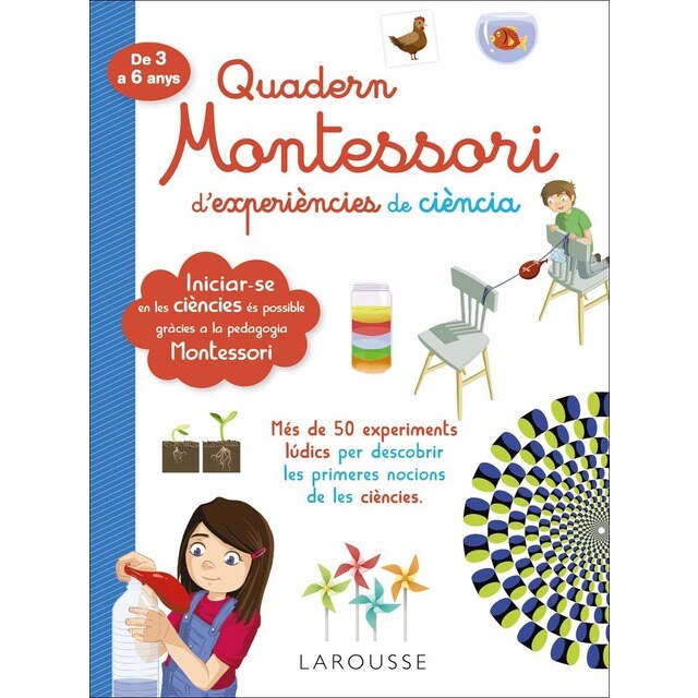 Quadern Montessori d'experiències de ciència (Tapa blanda)