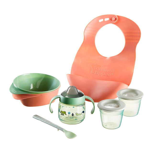 Kit de primeros sólidos con Boles y Cucharas 4m+ Tommee Tippee