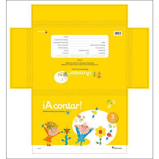 ¡A CONTAR ! MATEMATICAS PARA PENSAR 3 AÑOS (Tapa blanda)