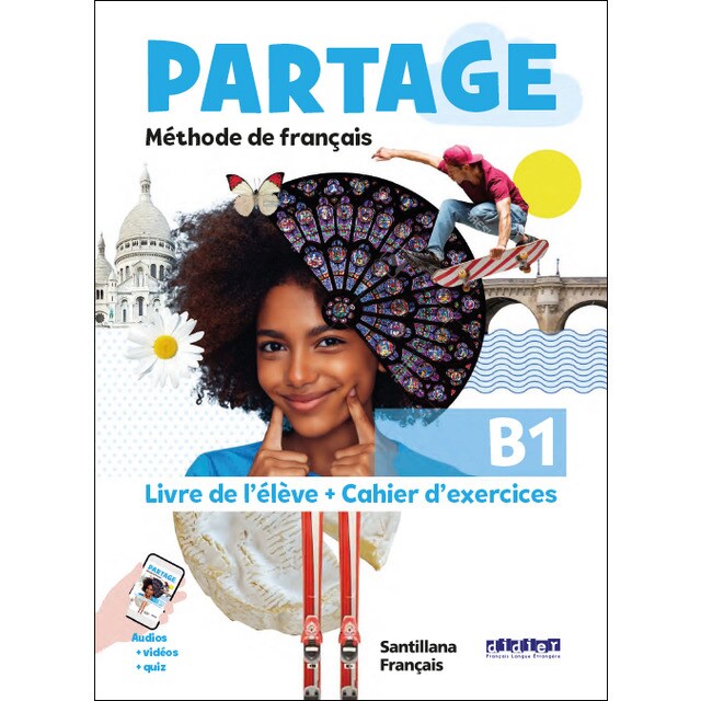 PARTAGE B1 LIVRE+CAHIER (Tapa blanda)