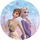 PROCOS plato decorativo Frozen 23 cm paquete 8 unidades