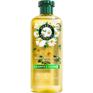 HERBAL ESSENCES champú brillo y revitalizante camomila sin siliconas frasco 350 ml