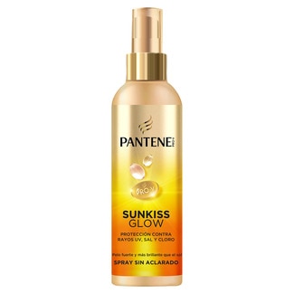 PANTENE PRO-V protector contra rayos UV, sal y cloro Sunkiss Glow sin aclarado spray 200 ml