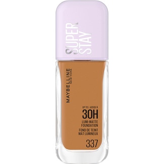 MAYBELLINE base de maquillaje Superstay Lumi-Matte Foundation 30 H tono 337