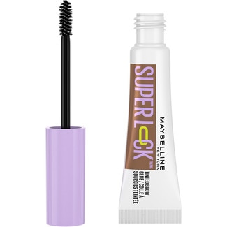 MAYBELLINE gel para cejas esculpir y fijar SuperLock Brow Medium Brown