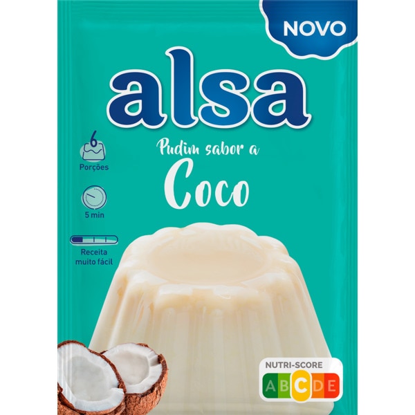 Pudim Coco embalagem 380 g