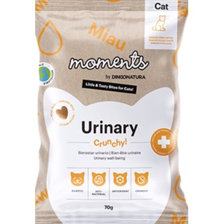 Moment's Snacks para Gato Bem Estar Urinário embalagem 70 g
