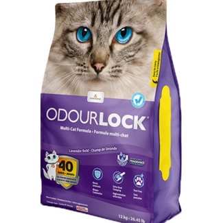 Odourlock Areia para Gato Lavanda embalagem 12 g