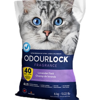 Odourlock Areia para Gato Lavanda embalagem 6 g