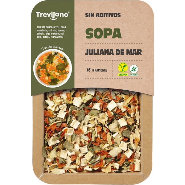 sopa juliana de mar estuche 100 g