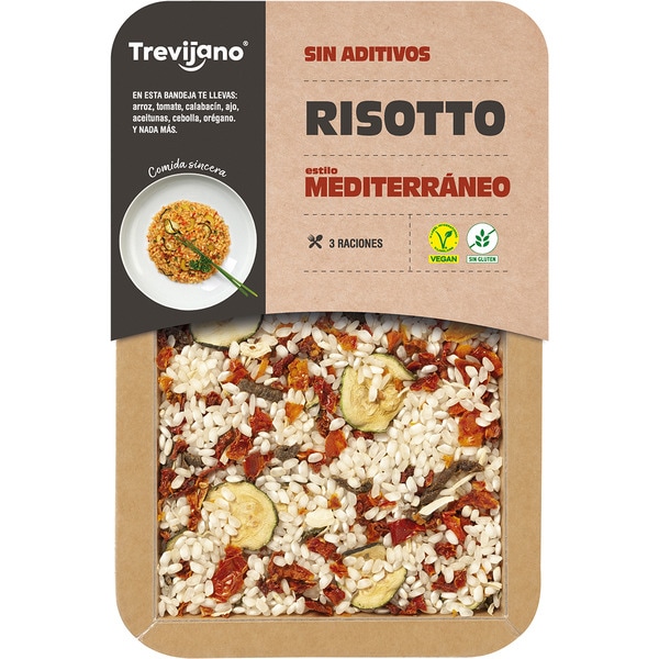 risotto mediterráneo sin gluten estuche 280 g