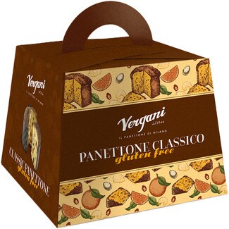 VERGANI classic panettone gluten-free each 600 g