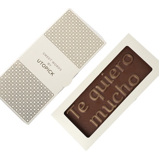UTOPICK Te Quiero Mucho milk chocolate tablet 60 g