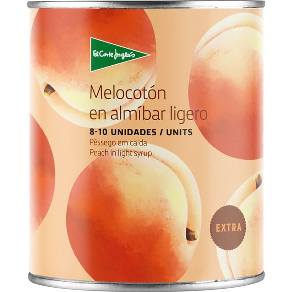 Pfirsichhälften in Sirup 8-10 Stück Dose 480 g netto Abtropfgewicht