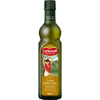 CARBONELL GRAN SELECCION Arbequina sweet extra virgin olive oil bottle 750 ml