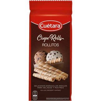 CUETARA rollitos de barquillo bote 225 g