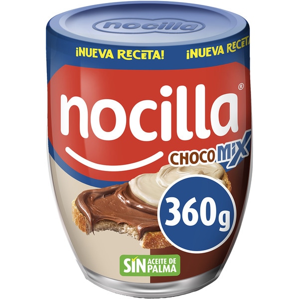 Chocomix cocoa, hazelnut and milk cream, gluten-free and no palm oil cup 360 g
