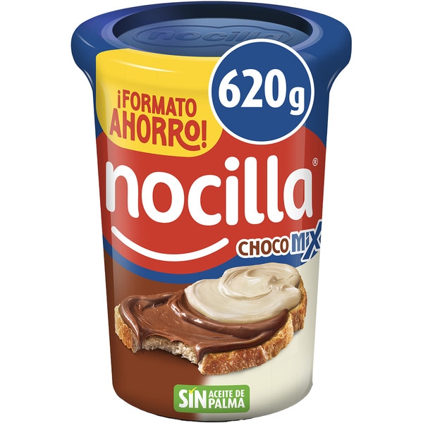 Chocomix Kakao-, Haselnuss- und Milchcreme, glutenfrei und ohne Palmöl Becher 620 g