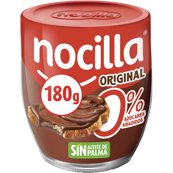 Original-Kakao-Haselnuss-Creme glutenfrei 0% Zucker mit Stevia ohne Palmöl Becher 180 g