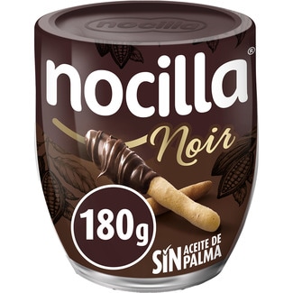 NOCILLA Noir crema de cacao sin aceite de palma vaso 180 g