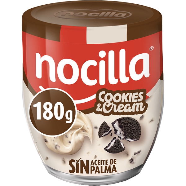 Creme aus Cookies and Cream ohne Palmöl Becher 180 g