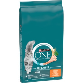 One Alimento Seco para Gato sabor Frango embalagem 7,5 kg