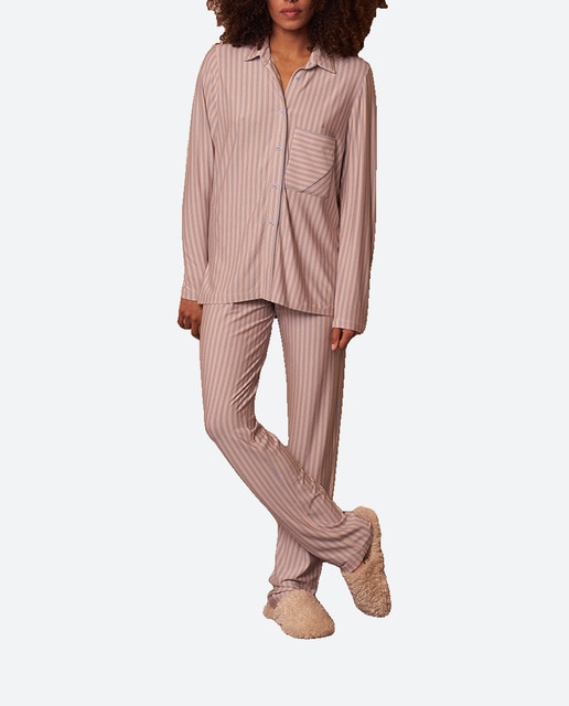 Pijama de mujer manga larga pantalón largo