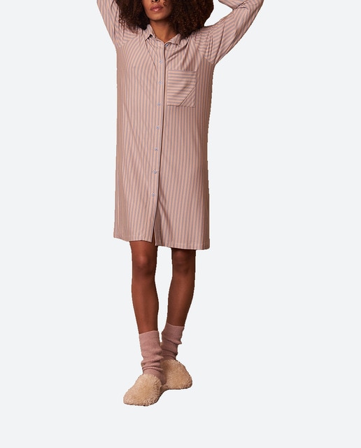 Camisón manga larga