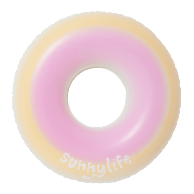 Hinchable adultos flotador aro Sunnylife sunset.