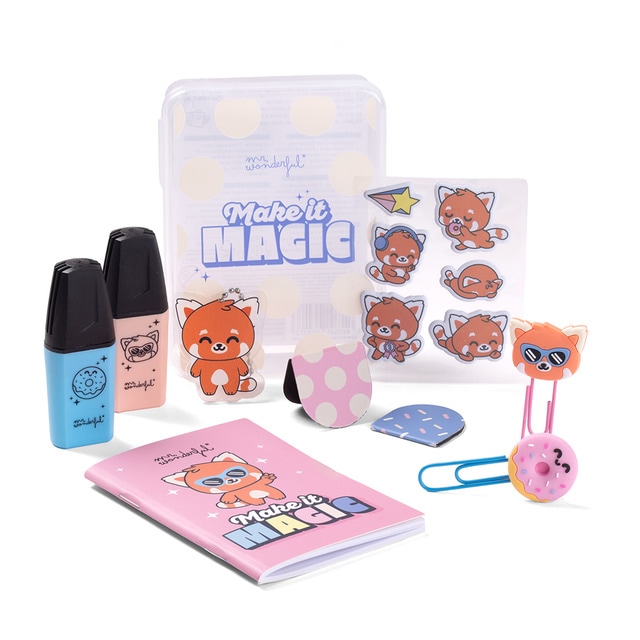Kit para decorar tu agenda Mr Wonderful: Make it magic..