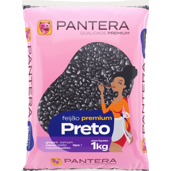 Feijão Preto embalagem 1 kg