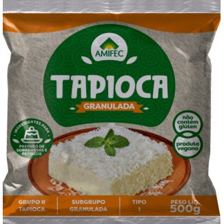AMIFEC Tapioca Granulada embalagem 500 g
