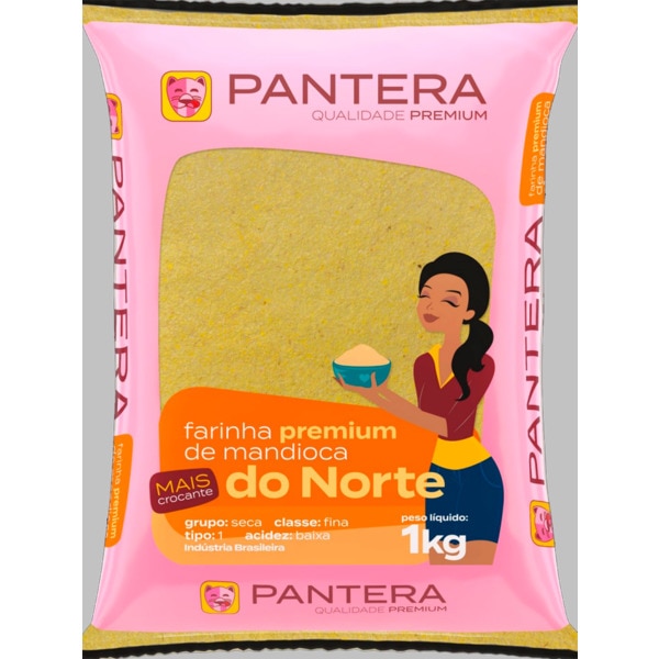 Farinha de Mandioca do Norte embalagem 1 kg