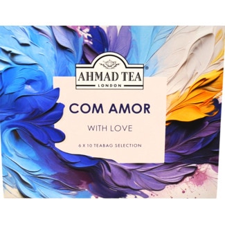 Ahmad Tea Conjunto Clássico com Amor embalagem 120 g