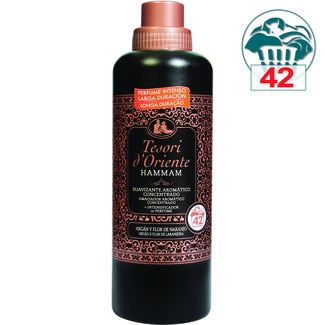 TESORI D'ORIENTE Hamman suavizante aromático concentrado Argan y Flor de naranjo Flasche 42 Dosis