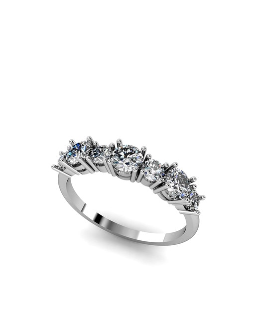 Anillo Oro Diamante 1,20 Ct