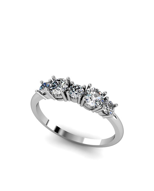 Anillo Oro Diamante 0,84 Ct