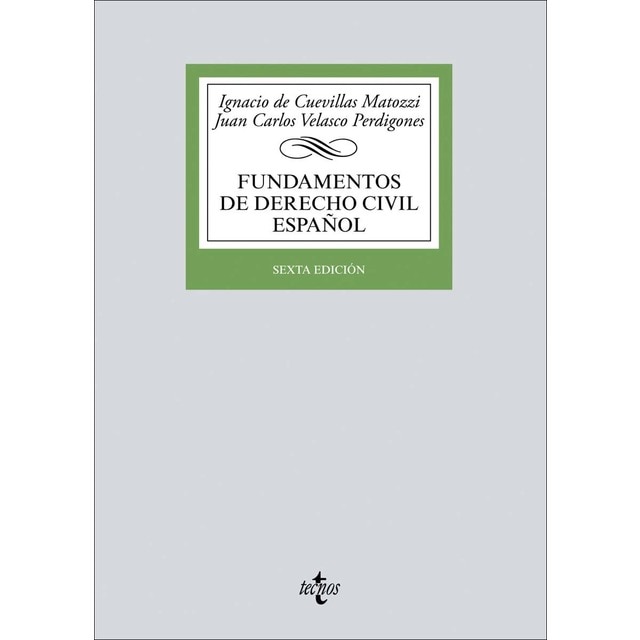 Fundamentos de Derecho Civil español