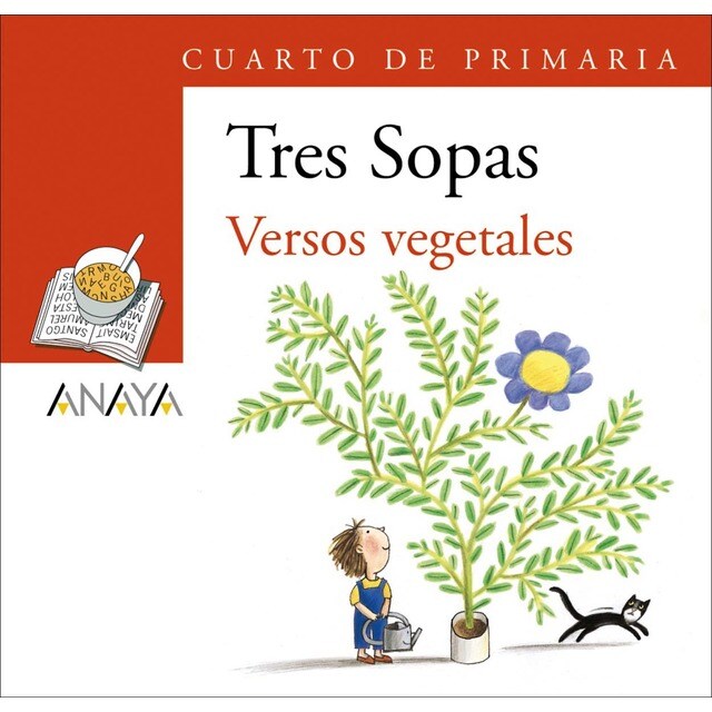 Blíster 'Versos vegetales' 4º de Primaria (Tapa blanda con solapas)