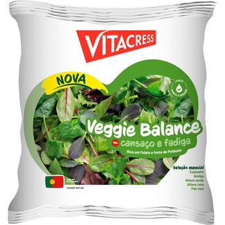 Vitacress Salada Veggie Balance embalagem 100 g