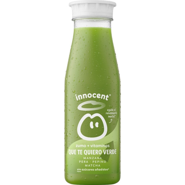 Sumo Mantenimento Que Te Quiero Verde de Maçã, Pera, Pepino, Matcha e Vitaminas garrafa 330 ml