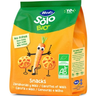 Hero Snack de Cenoura Bio embalagem 40 g