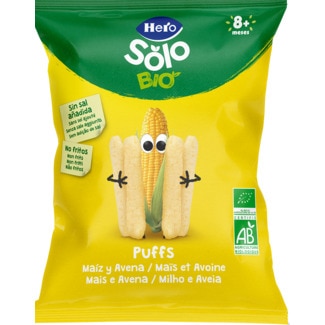 Hero Snack de Milho e Aveia Bio embalagem 25 g