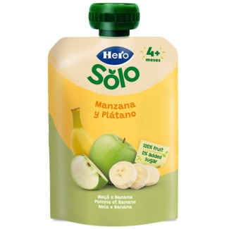Hero Pouch de Maçã e Banana embalagem 100 g