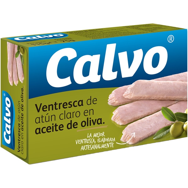 Bauch vom weißen Thunfisch in Olivenöl Dose 75 g netto Abtropfgewicht