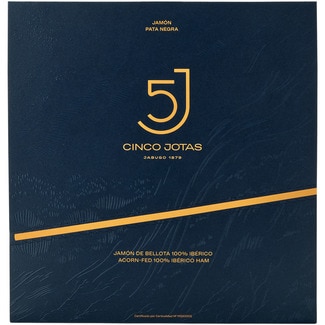 CINCO JOTAS Sliced acorn-fed 100% Iberian ham container 80 g