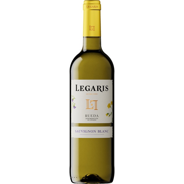 vino blanco sauvignon blanc DO Rueda botella 75 cl