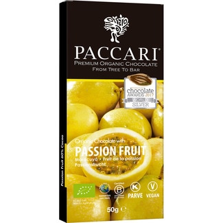 PACARI Bio-Bitterschokolade mit Passionsfrucht Tafel 50 g