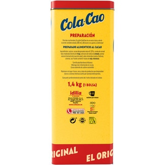 Original cacao soluble en lata vintage 1,4 kg - Colacao